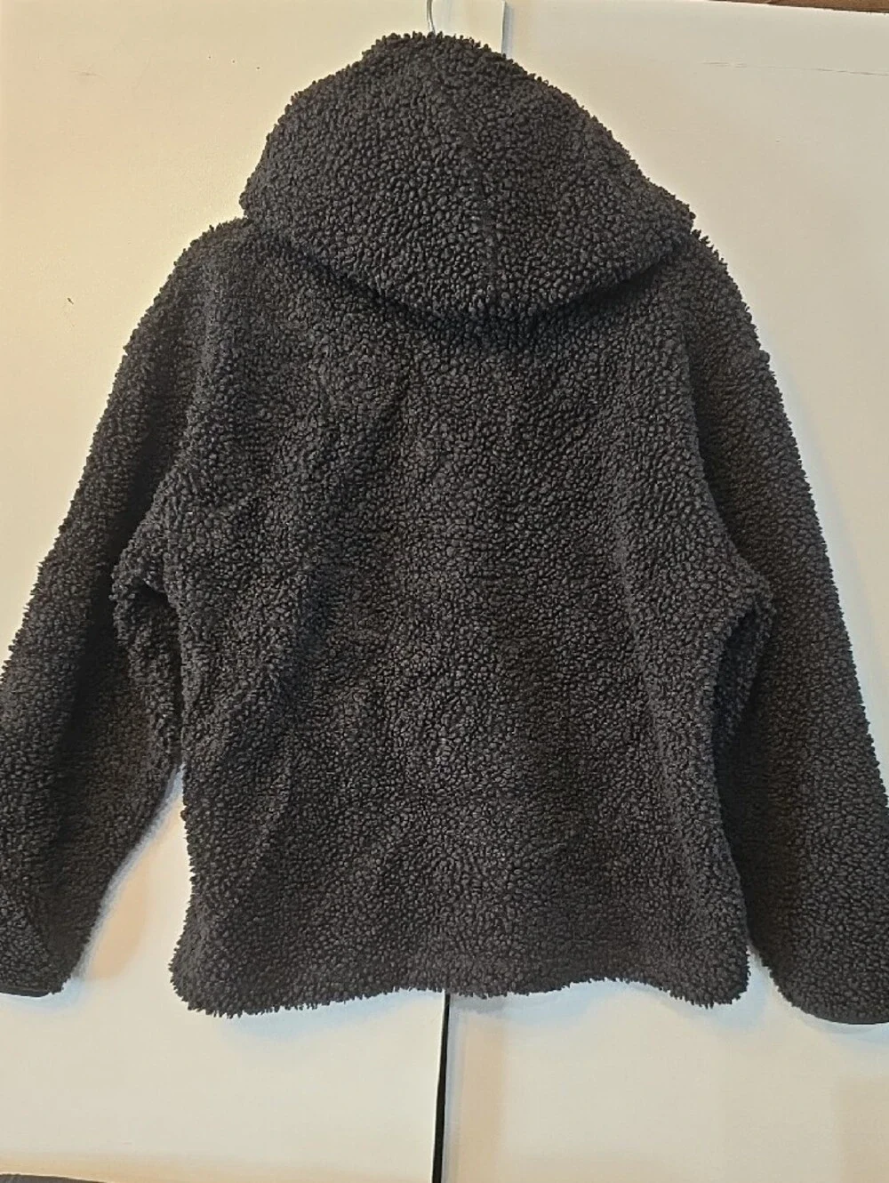Carhartt Black Sherpa Fleece Pullover Hoodie Jacket Toddler 4T